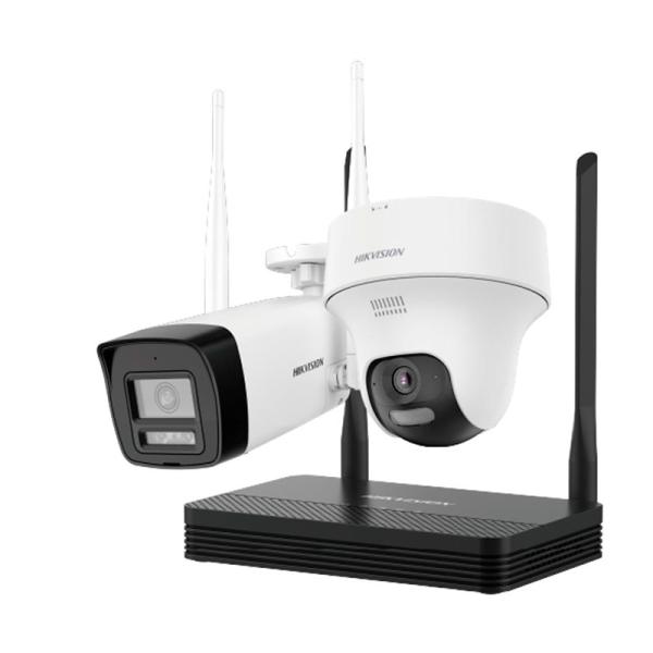 KIT EASYLINK NVS IP HIKVISION DS-J142(STD)/NKS422W02H BULLET 2MP 301501845