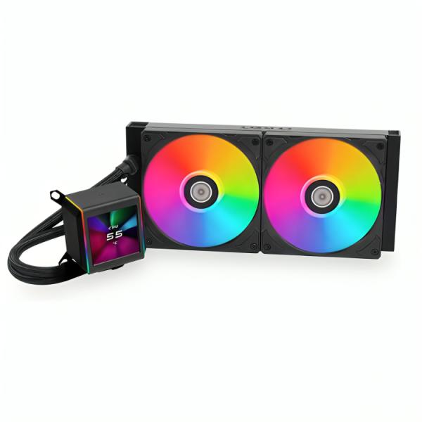 ENFRIAMIENTO L&Iacute;QUIDO RGB LIAN LI GALAHAD II LCD 280 AIO G89.GA2ALCD28B.00 NEGRO