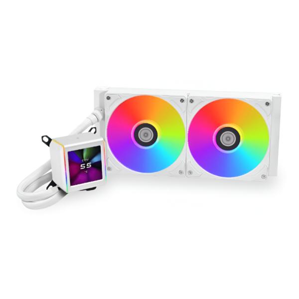 ENFRIAMIENTO L&Iacute;QUIDO RGB LIAN LI GALAHAD II LCD 280 AIO G89.GA2ALCD28W.00 BLANCO