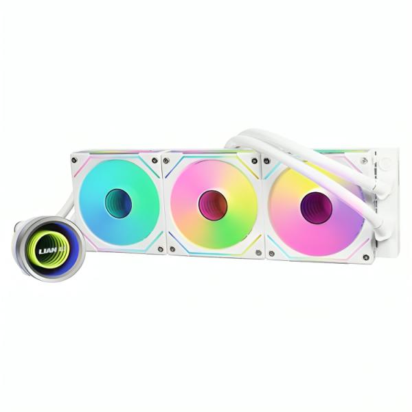 ENFRIAMIENTO L&Iacute;QUIDO RGB LIAN LI GA II TRINITY SL-INF 360 G89.GA2T36INW.00 BLANCO