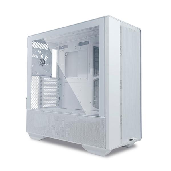 CASE GAMING RGB LIAN LI LANCOOL III MID TOWER VENTILADORES 4 DE 140MM CON LATERALES DE VIDRIO CON BISAGRAS G99.LAN3RW.00 BLANCO