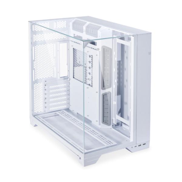 CASE GAMING LIAN LI O11 VISION MID TOWER SIN VENTILACI&Oacute;N INCLUIDA CON 3 VIDRIOS SIN COLUMNAS  G99.O11VW.00 BLANCO