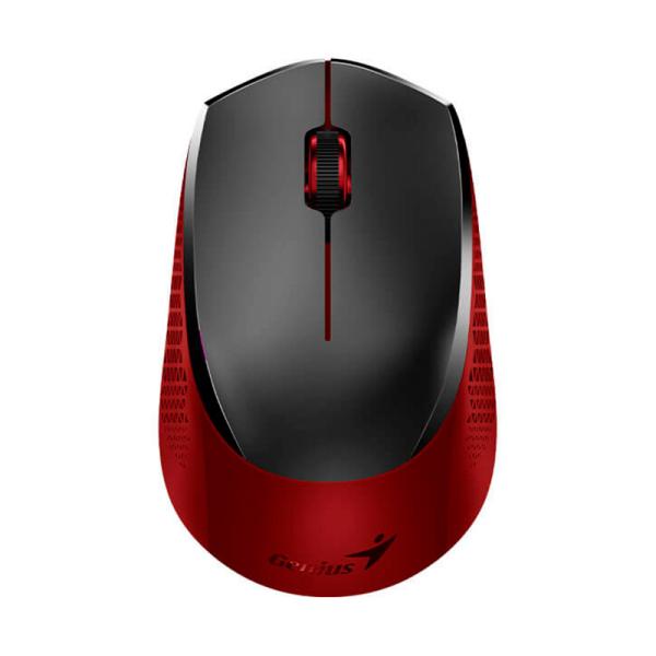 MOUSE GENIUS RS2 NX-8000S INALÁMBRICO 2.4 GHZ 1200 DPI 31030025401 ROJO