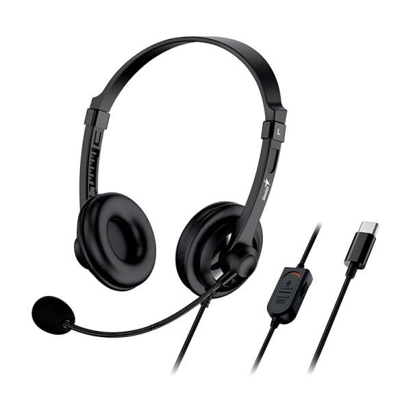 HEADSET GENIUS HS-230U AL&Aacute;MBRICO USB 31710021403 NEGRO