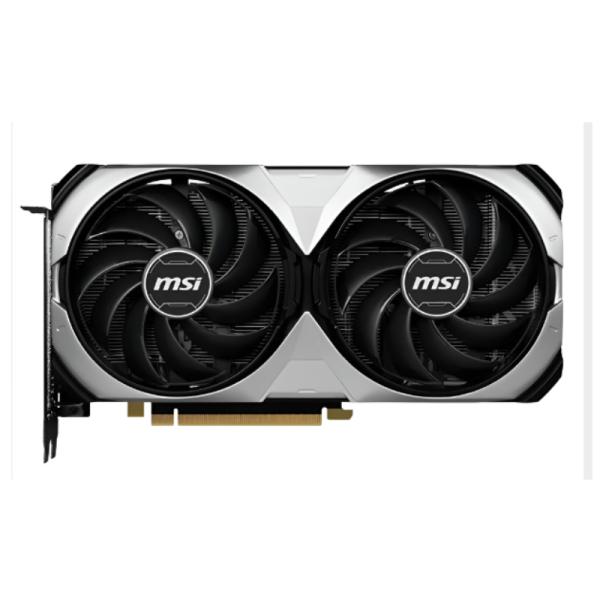 TARJETA DE VIDEO MSI GEFORCE RTX 4070 TI SUPER 16G VENTUS 2X OC GDDR6X 2640 MHZ 912-V513-865 NEGRO / BLANCO