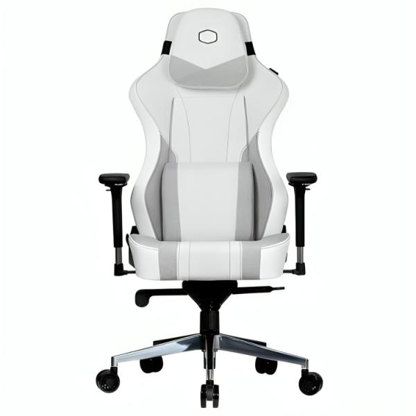 SILLA GAMING ERGONÓMICA COOLER MASTER CALIBER X2C CMI-GCX2C-GW GRIS/BLANCO