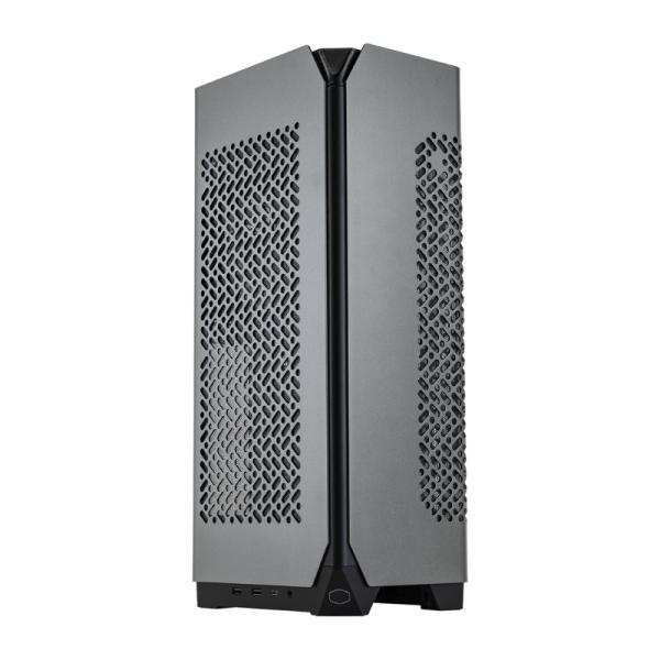 CASE GAMING RGB COOLER MASTER NCORE 100 MAX MINI TOWER VENTILADOR 1 DE 120MM NR100-MNNN85-SL0 PLATA