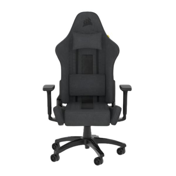 SILLA GAMING CORSAIR TC100 RELAXED TELA CF-9010052-WW NEGRO/GRIS