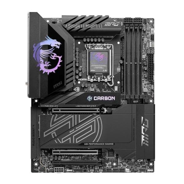 TARJETA MADRE MSI MPG Z890 CARBON WIFI LGA 1851 ATX DDR5 911-7E17-001 NEGRO NEGRO
