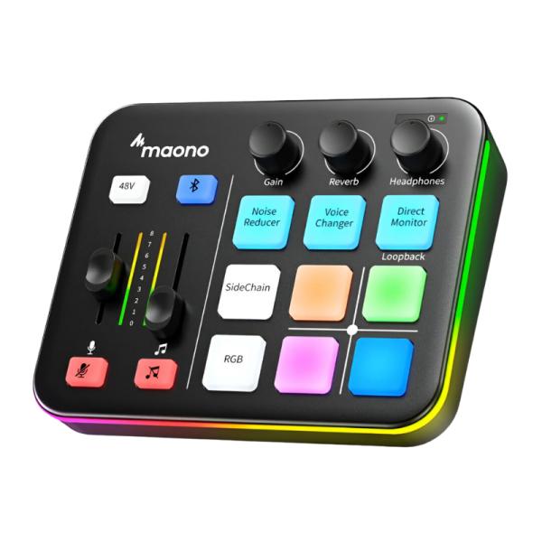INTERFASE DE AUDIO MAONO G1 NEO NEGRO