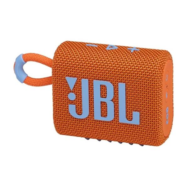 PARLANTE JBL GO 3 4W BLUETOOTH A PRUEBA DE AGUA JBLGO30RGAM NARANJA