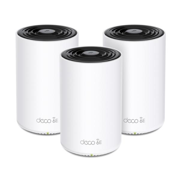 SISTEMA WIFI TP LINK DECO XE75 PRO (3-PACK) 5400MBPS WI-FI 6E MESH BLANCO