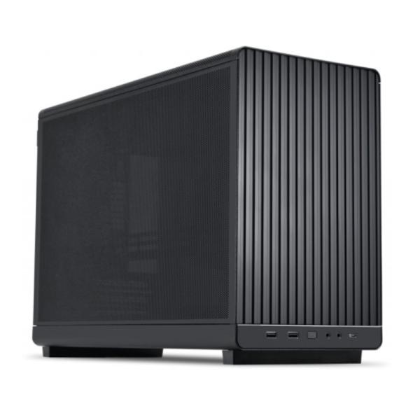CASE GAMING LIAN LI A3 MATX MESH MINI TOWER SIN VENTILACI&Oacute;N INCLUIDA CON PANEL LATERAL DE MALLA G99.A3X.00 NEGRO