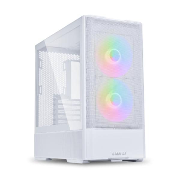 CASE GAMING RGB LIAN LI LANCOOL 207 MID TOWER 2 VENTILADORES DE 140MM Y 2 DE 120MM CON VIDRIO LATERAL G99.LAN207RW.00 BLANCO