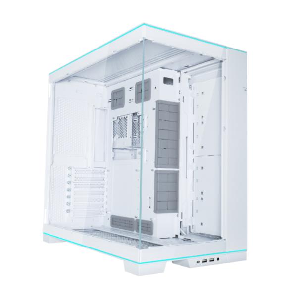 CASE GAMING RGB LIAN LI O11 DYNAMIC EVO MID TOWER SIN VENTILACI&Oacute;N INCLUIDA CON VIDRIO FRONTAL Y LATERAL G99.O11DERGBW.00 BLANCO