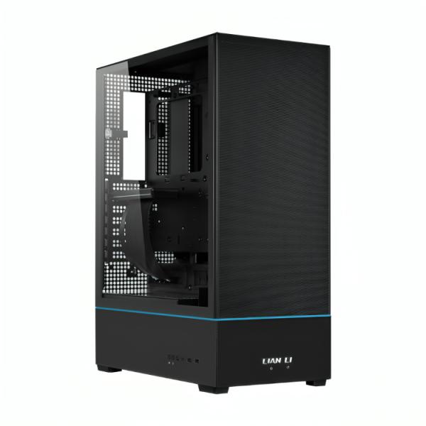 CASE GAMING RGB LIAN LI SUP01 MINI TOWER VENTILADORES 3 DE 120MM CON VIDRIO FRONTAL G99.SUP01X.00 NEGRO