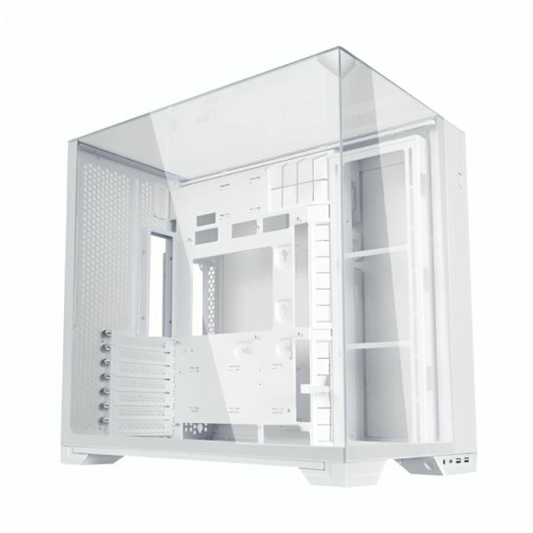 CASE GAMING LIAN LI O11 VISION COMPACT MID TOWER SIN VENTILACI&Oacute;N INCLUIDA CON VIDRIO LATERAL G99.O11VPW.00 BLANCO