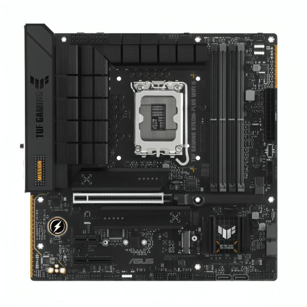 TARJETA MADRE ASUS TUF GAMING B760M-PLUS WIFI II LGA1700 MICRO-ATX DDR5 90MB1HE0-M0EAY0 NEGRO