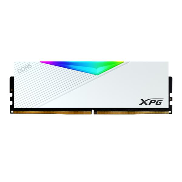 MEMORIA RAM PC 16GB ADATA XPG LANCER RGB AX5U5600C3616G CLARWH DDR5 5600 MHZ CL36 1.25 V BLANCO DIMM 288 PINES BLANCO