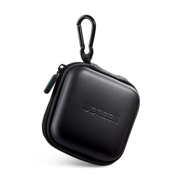 ESTUCHE PROTECTOR UGREEN LP128 PARA AUDIFONOS Y CARGADOR 40816 NEGRO