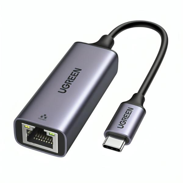 ADAPTADOR UGREEN CM199 USB-C A ETHERNET 10/100/1000MBPS 50737