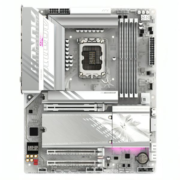 TARJETA MADRE GIGABYTE Z890 AORUS ELITE WIFI7 ICE LGA1851 ATX DDR5 BLANCO