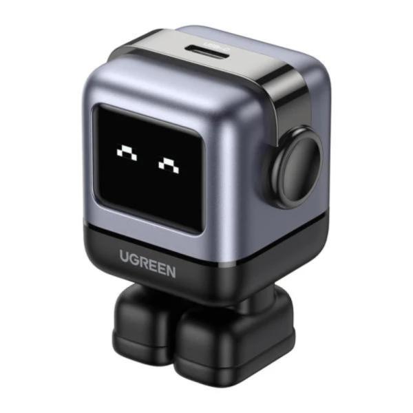 CARGADOR UGREEN CD359 30W ROBOT NEXODE PD GAN USB-C CARGA RAPIDA 15550 NEGRO