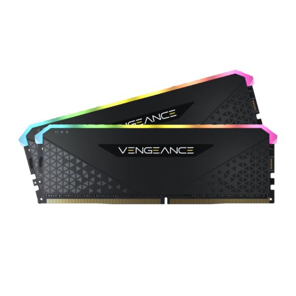 MEMORIA RAM PC 32GB (2X16GB) CORSAIR VENGEANCE RGB RS DDR4 3200MHZ CL16 1.35V CMG32GX4M2E3200C16