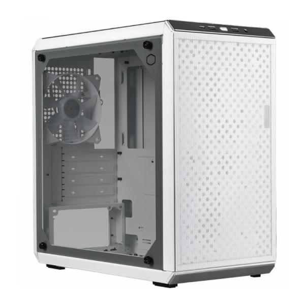 CASE COOLER MASTER Q300L V2 MINI TOWER VENTILADOR 1 DE 120MM CON VIDRIO LATERAL Q300LV2-WGNN-S00 BLANCO