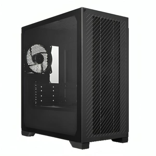 CASE COOLER MASTER ELITE 301 LITE MINI TOWER VENTILADORES 1 DE 120MM CON VIDRIO LATERAL Y MALLA FRONTAL E301L-KGNN-S00