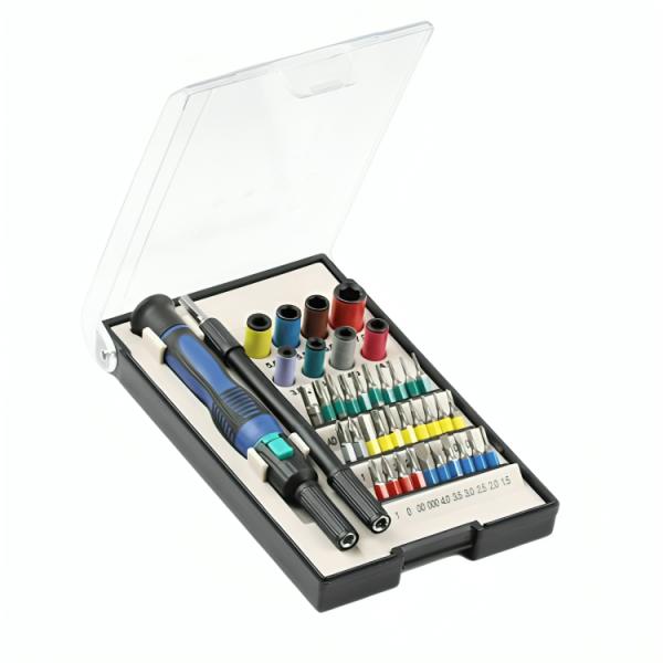 SET DE DESTORNILLADORES 40 PIEZAS SPROTEK STD-6235