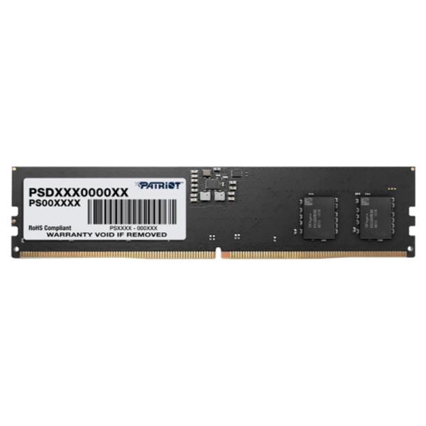 MEMORIA RAM PC 8GB PATRIOT SIGNATURE LINE DDR5 5600MHZ CL46 1.1V PSD58G560081 SL NEGRO