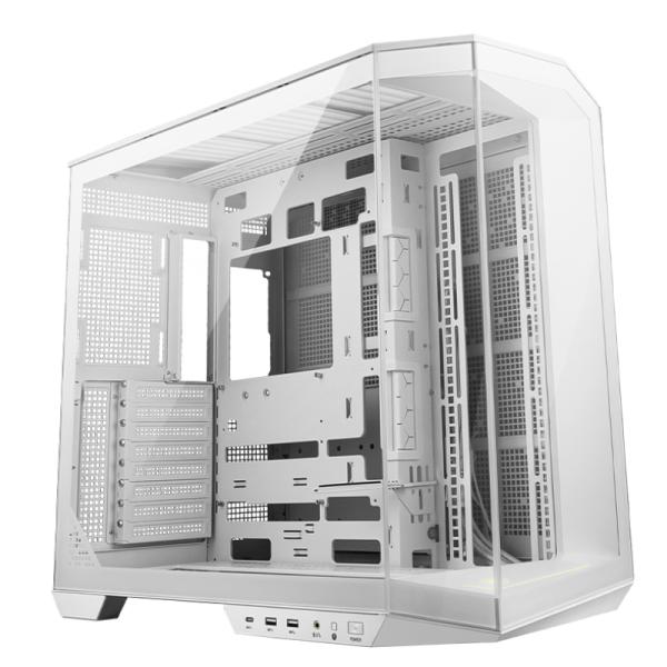 CASE GAMING MSI MAG PANO 100L PZ MID TOWER SIN VENTILACI&Oacute;N INCLUIDA CON VIDRIO PANOR&Aacute;MICO 306-7G26W21-HH9 BLANCO