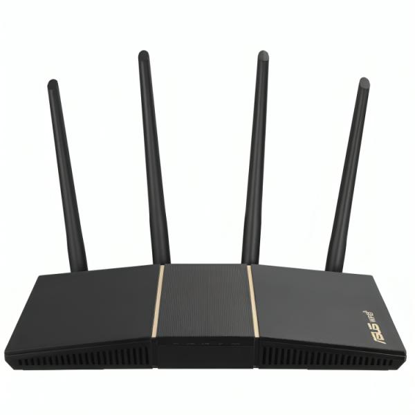 ROUTER ASUS RT-AX57 DUAL BAND 2.4 GHZ / 5 GHZ AX3000 WIFI 6 PUERTOS WAN LAN 90IG06Z0-MA1C0V NEGRO