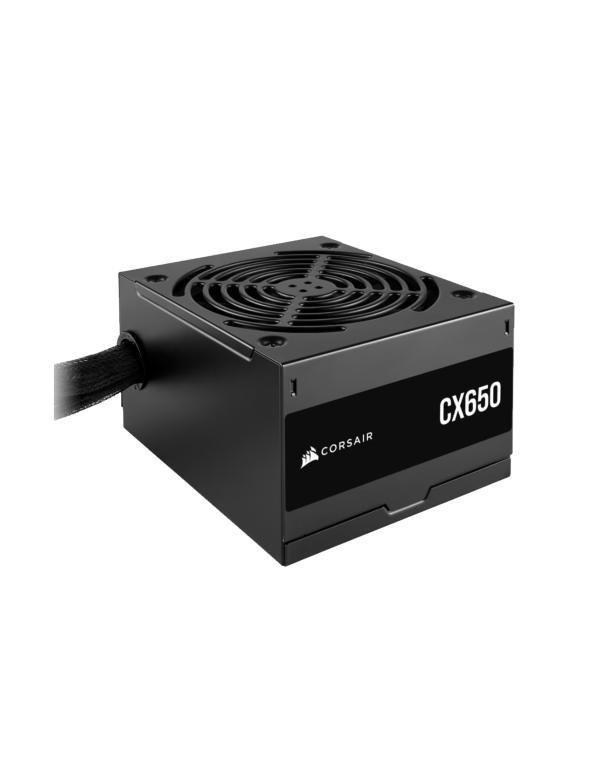 FUENTE DE PODER CORSAIR CX650 650W 80 PLUS BRONCE NO MODULAR ATX CP-9020278-NA NEGRO