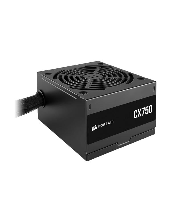 FUENTE DE PODER CORSAIR CX750 750W 80 PLUS BRONCE NO MODULAR ATX CP-9020279-NA NEGRO