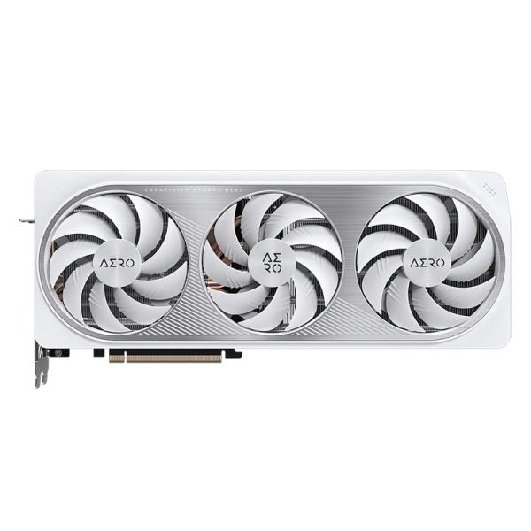 TARJETA DE VIDEO GIGABYTE GEFORCE RTX 4070 SUPER AERO OC 12G GDDR6X 2565 MHZ GV-N407SAERO OC-12G BLANCO