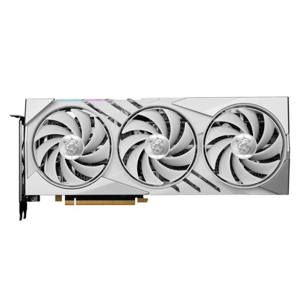 TARJETA DE VIDEO MSI GEFORCE RTX 4060 TI GAMING SLIM WHITE 16G GDDR6 2670 MHZ 912-V517-028 BLANCO