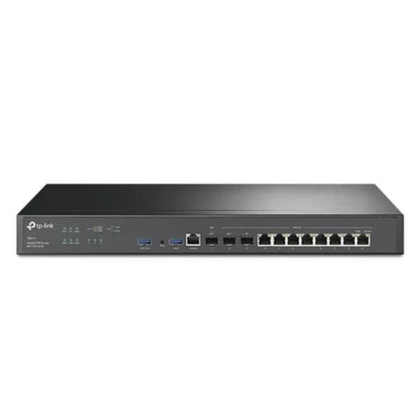 ROUTER TP LINK ER841(UN) OMADA 10G VPN MULTI WAN PUERTOS WAN WAN/LAN SEGURIDAD EMPRESARIAL NEGRO