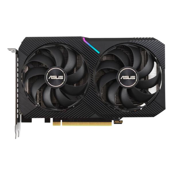 TARJETA DE VIDEO ASUS DUAL-RTX3050-O6G GDDR6 1537 MHZ 90YV0K60-M0AA00 NEGRO