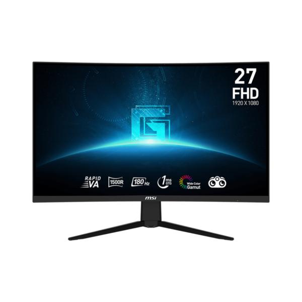 MONITOR 27" MSI G27C3F 1920X1080 180HZ FHD 1MS HDMI CURVE  9S6-3CD01H-013
