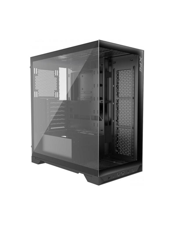 CASE GAMING RGB ADATA XPG INVADER X MID TOWER SIN VENTILACI&Oacute;N INCLUIDA CON VIDRIO LATERAL Y FRONTAL INVADERXMTWOF-BKCWW NEGRO