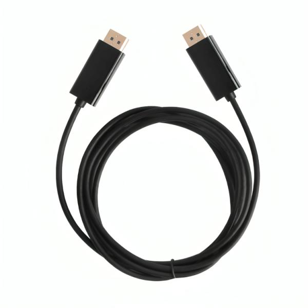 CABLE UNNO TEKNO DISPLAYPORT TO DISPLAY PORT 1.8M/ 6FT CB4060BK NEGRO