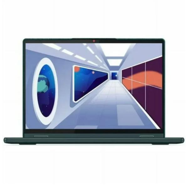 LAPTOP LENOVO 83B2001VUS 13.3" TOUCH RYZEN 5 7530U 8GB 512GB SSD BLACK WIN11 DARK TEAL-ENGLISH