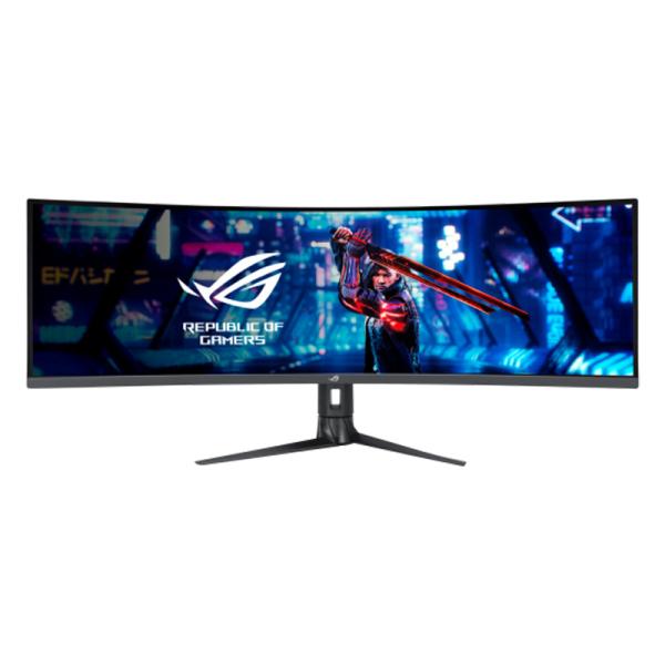 MONITOR 49" ASUS AS XG49WCR GAMING  5120 X 1440 165HZ DP HDMI TYPEC USB SPEAKER RJ45 ULTRA WIDE CURVED 90LM08I0-B011B0