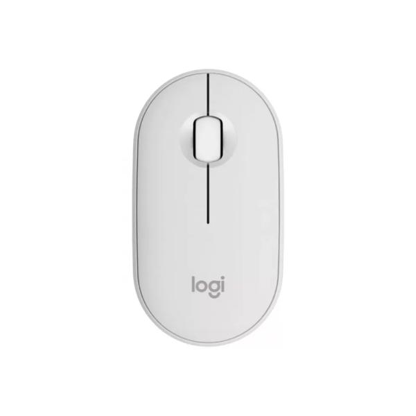 MOUSE LOGITECH PEBBLE 2 M350S INALÁMBRICO BLUETOOTH / USB 4000 DPI 910-007047 BLANCO