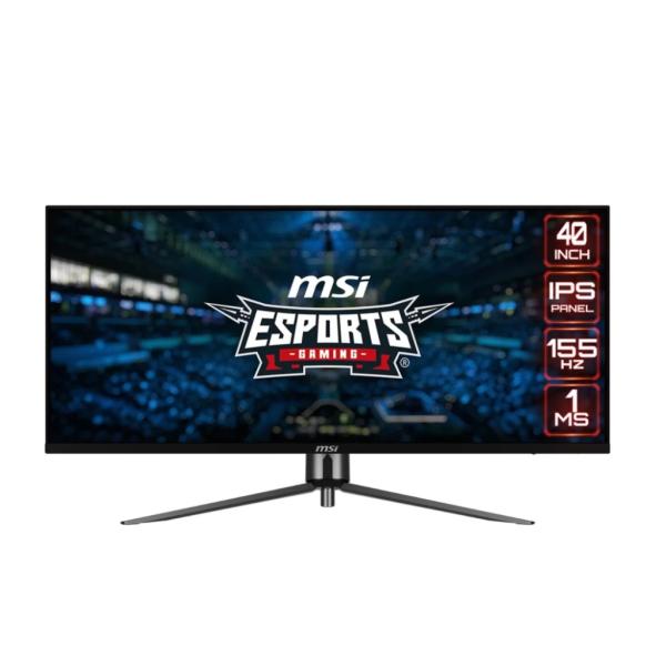 MONITOR 40" MSI MAG401QR 34400 x 1440 155HZ ULTRAWIDE HDMI DISPLAY PORT USB-C 9S6-3EA54H-001