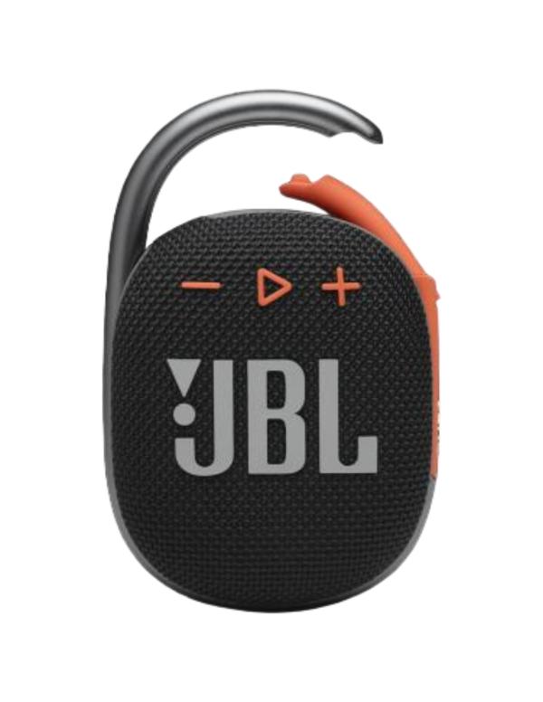 PARLANTE JBL CLIP 4 5W BLUETOOTH A PRUEBA DE AGUA JBLCLIP4BLKOAM NEGRO/NARANJA