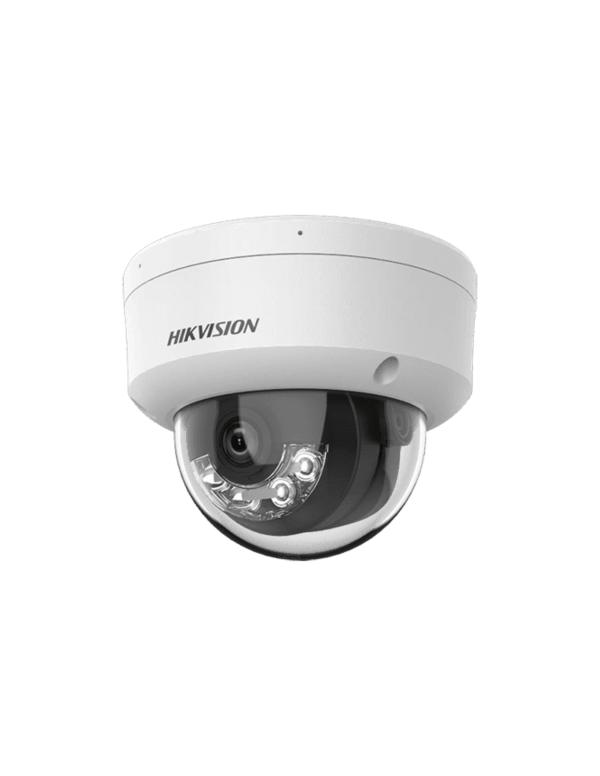 CAMARA DOMO HIKVISION DS-2CD1143G2-LIU(2.8MM)(O-STD) 4 MP IP IR HASTA 30 M MICROFONO SMART HYBRID LIGHT DETECCIÓN PERSONAS VEHÍCULOS IP67 IK08 POE H.265 WDR 311322068 BLANCO