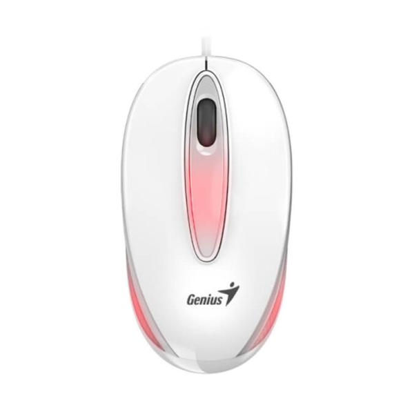 MOUSE GENIUS RS2 DX-MINI ALÁMBRICO USB 1200 DPI 31010025401 BLANCO